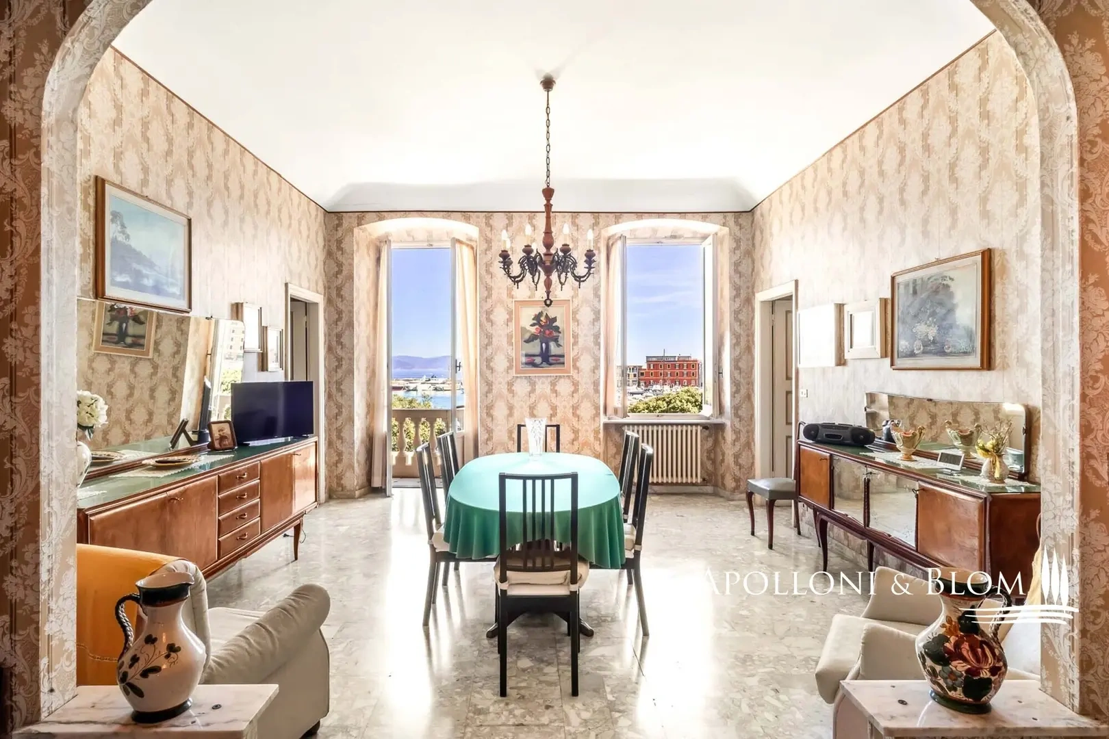 1 - vendita appartamento vista mare santa margherita ligure liguria italia