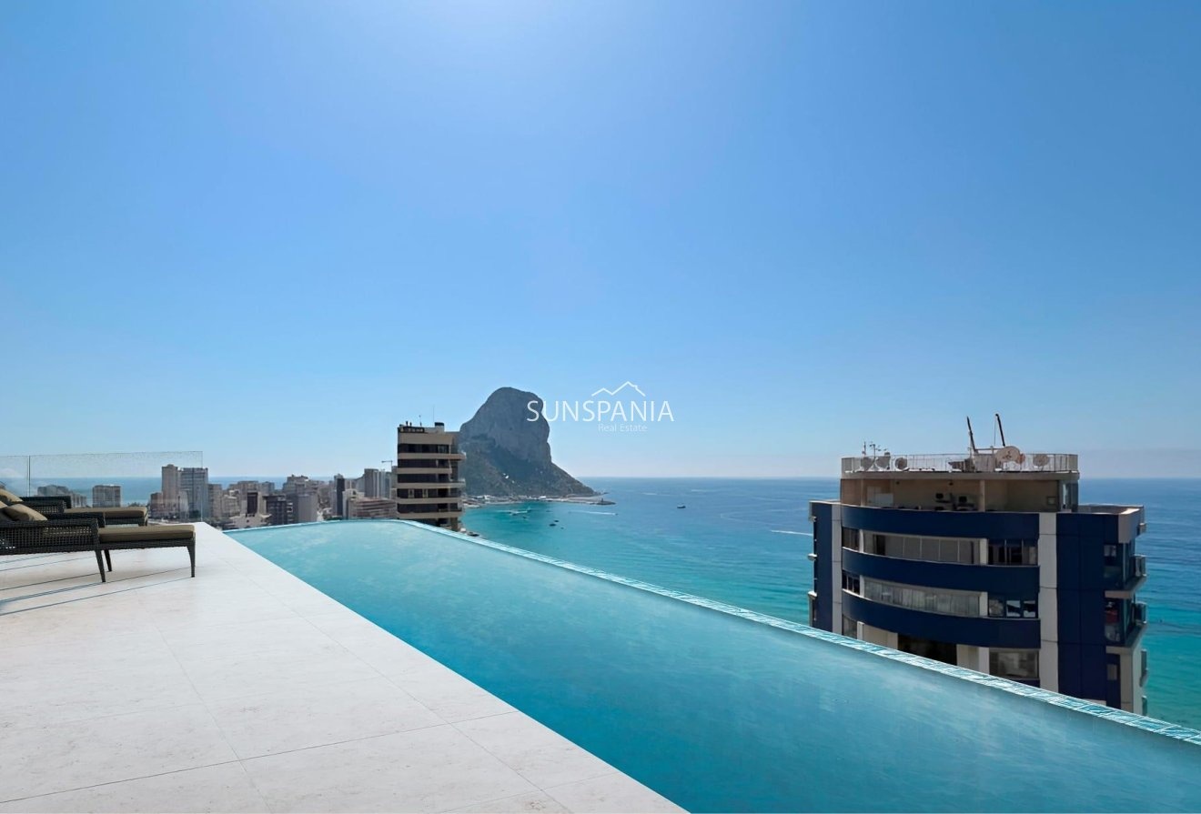 1 - продажа квартира вид моря calpe - costa blanca валенсия испания