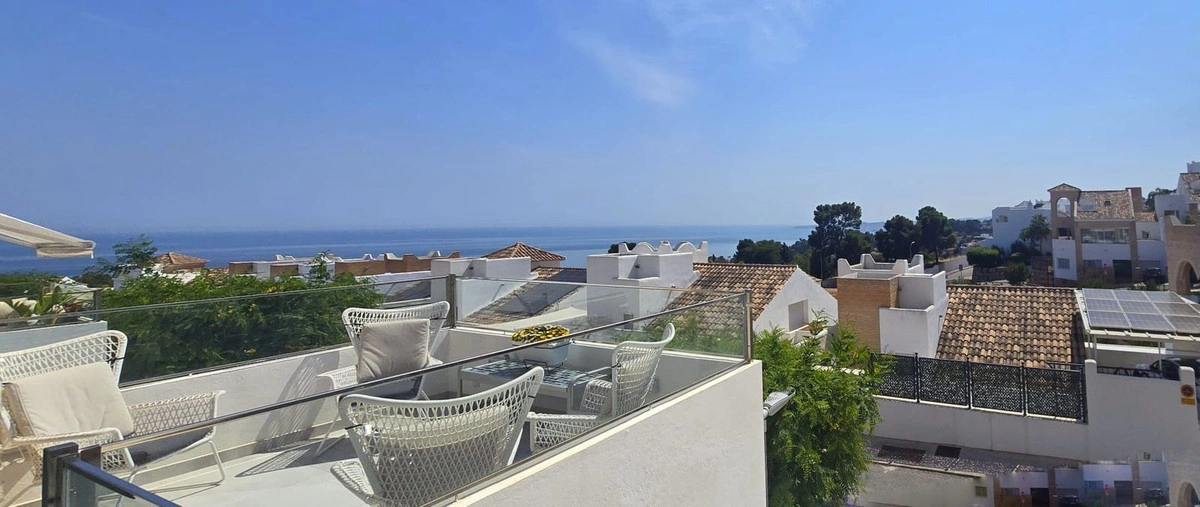 1 - verkoop huis uitzicht op zee benalmadena - costa del sol andalusië spanje