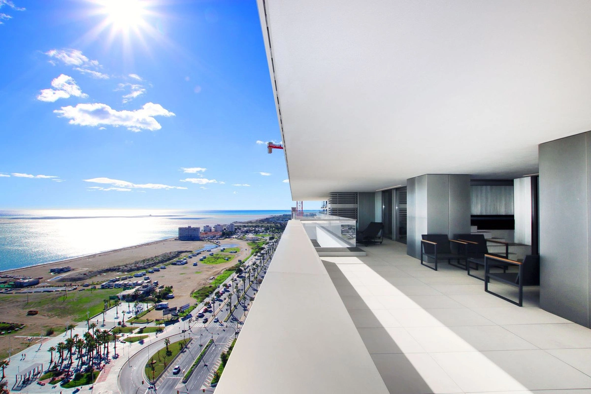 1 - vente appartement pieds dans l'eau malaga andalousie espagne