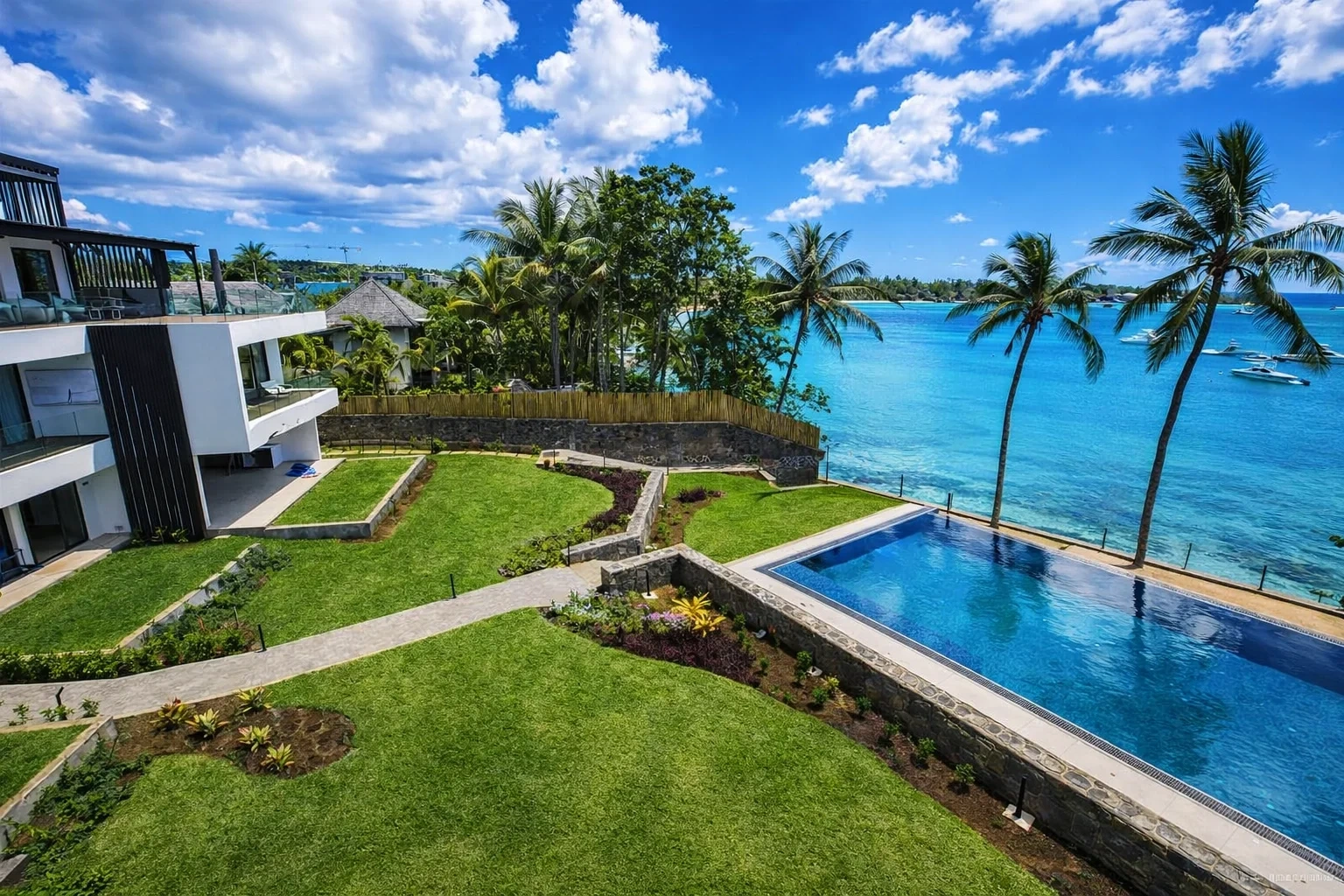 2 - verkauf wohnung direkt am wasser grand baie rivière du rempart mauritius