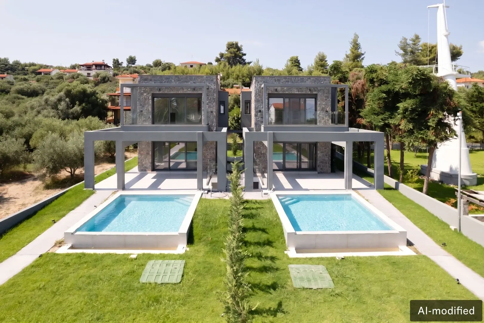 2 - vente villa polychrono macédoine centrale grèce