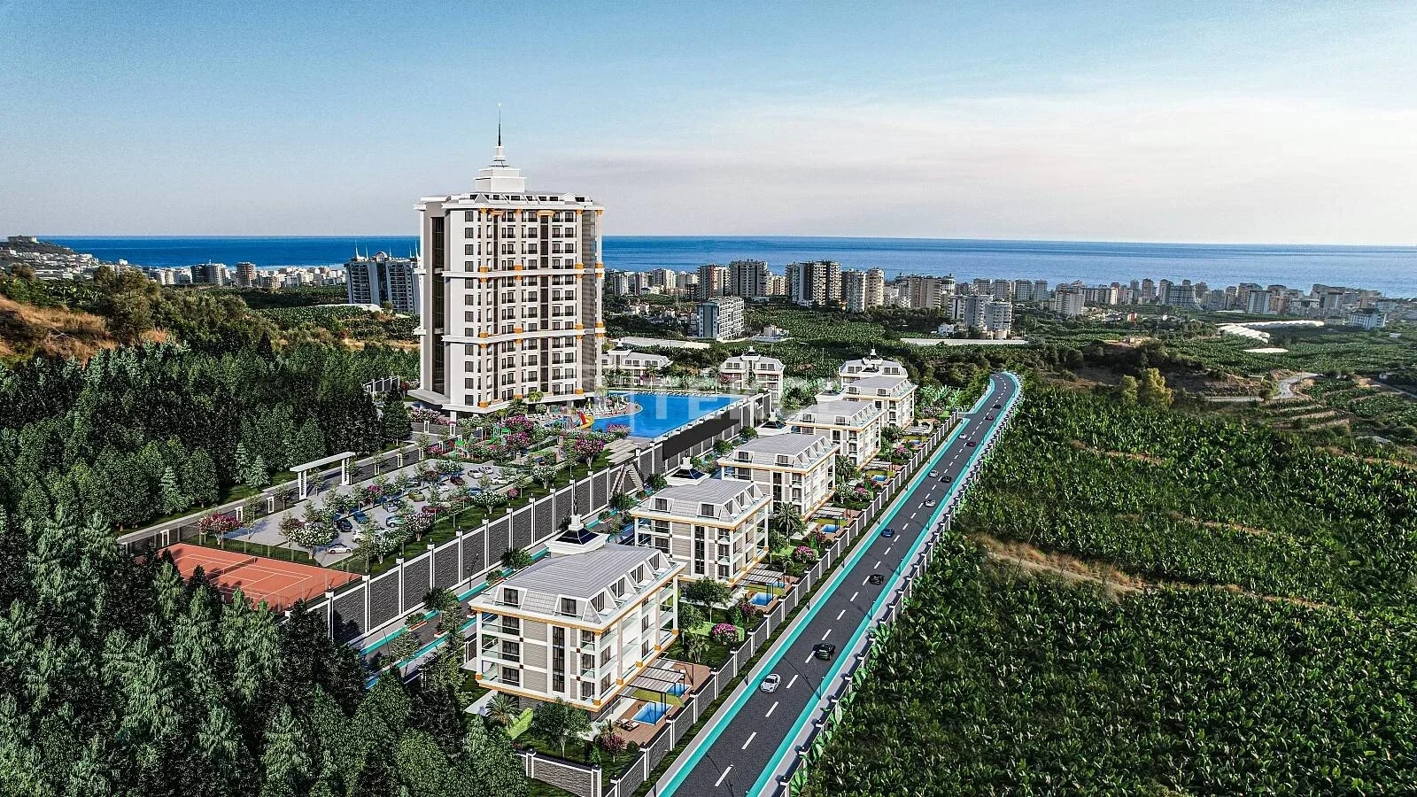 1 - vente appartement vue mer alanya antalya turquie