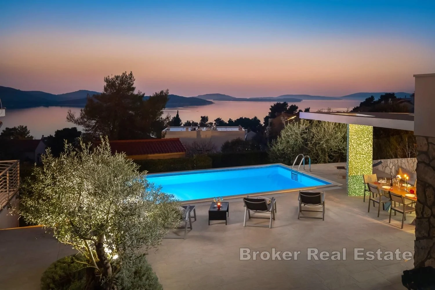 1 - vendita casa vista mare primošten sebenico e tenin croazia