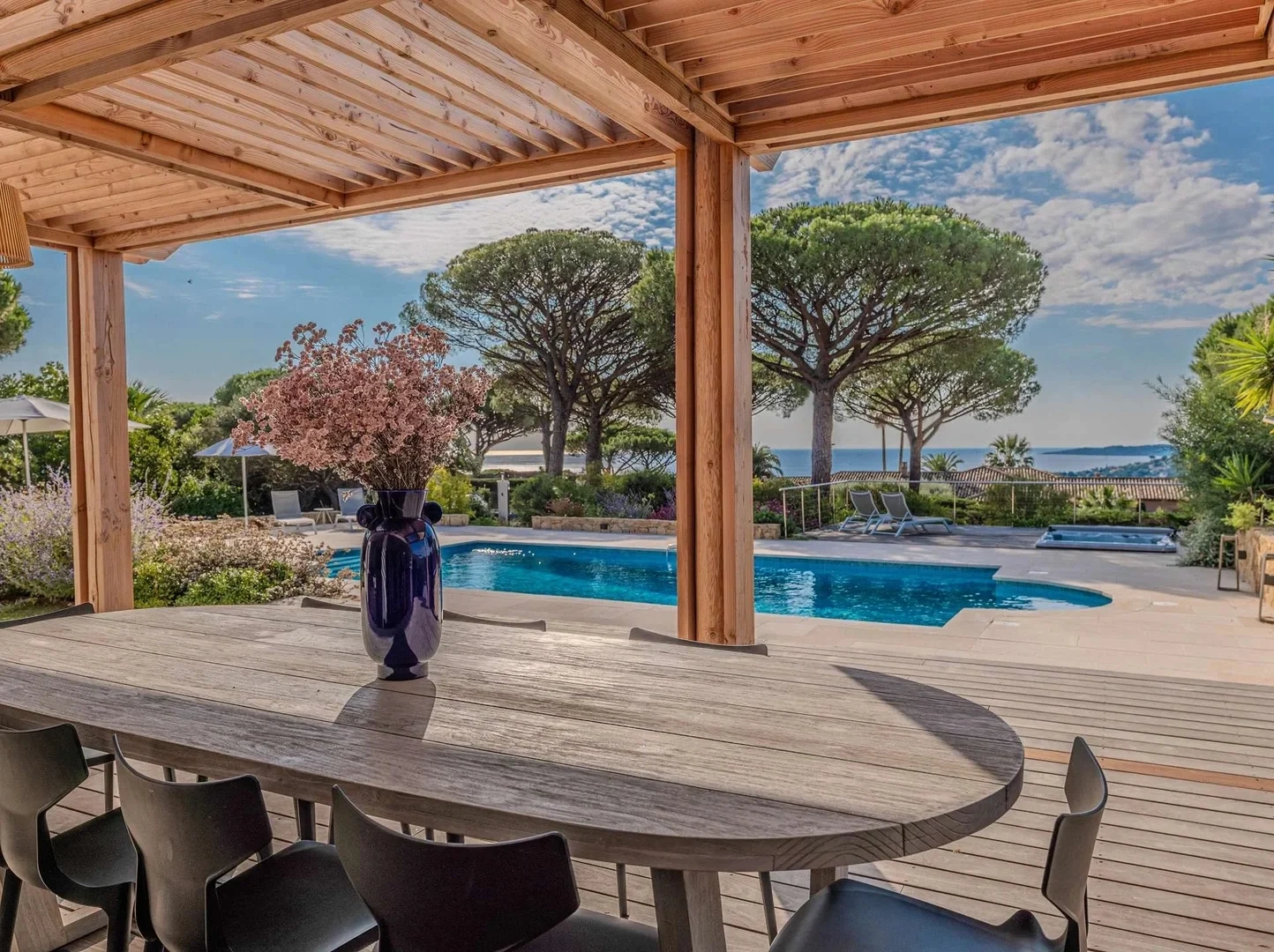 2 - location vacances villa vue mer sainte-maxime var france