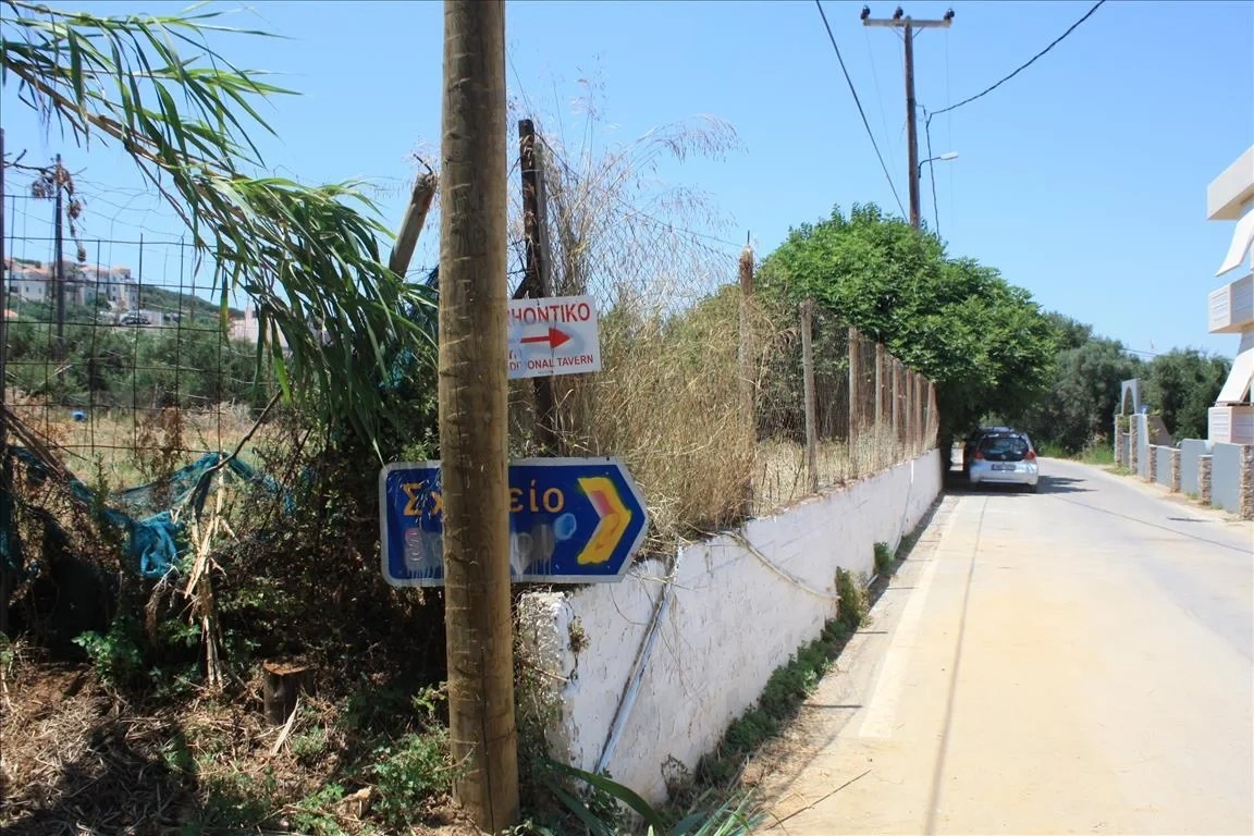 1 - beach walk plot of land for sale in agía marína crete greece