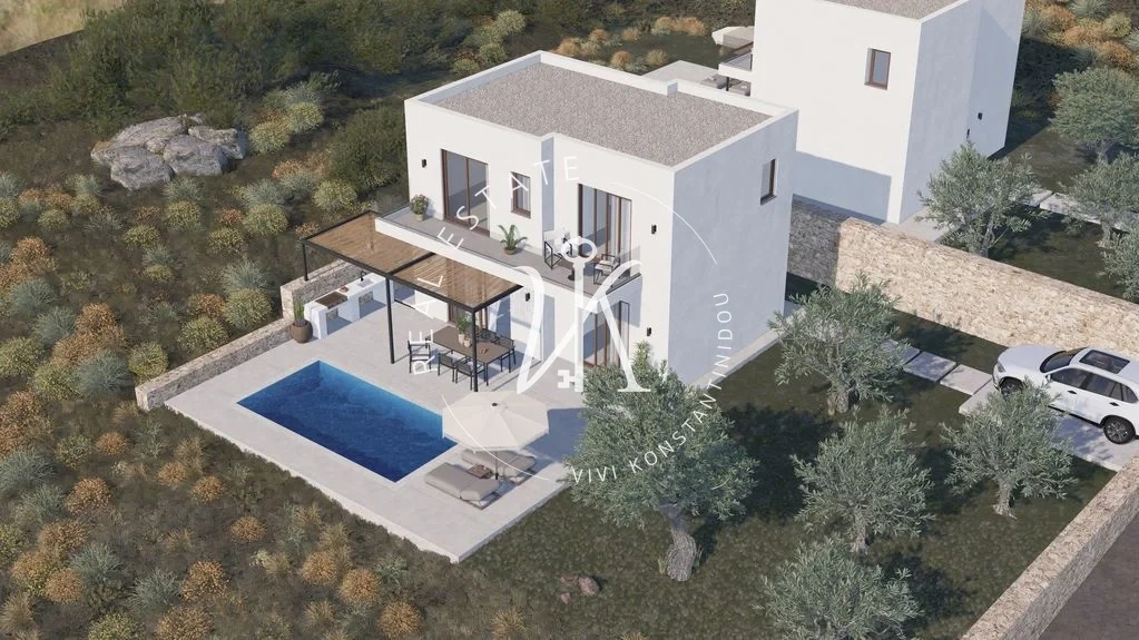 2 - vente villa vue mer kalavárda egée méridionale grèce