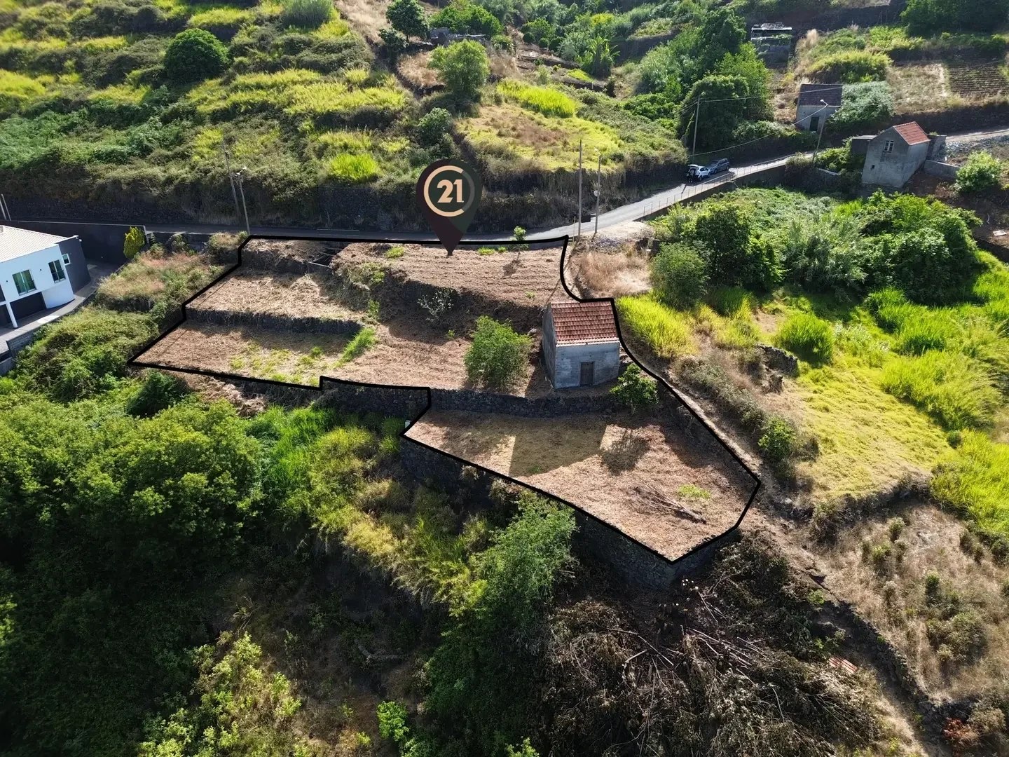 2 - sea view plot of land for sale in calheta madeira portugal
