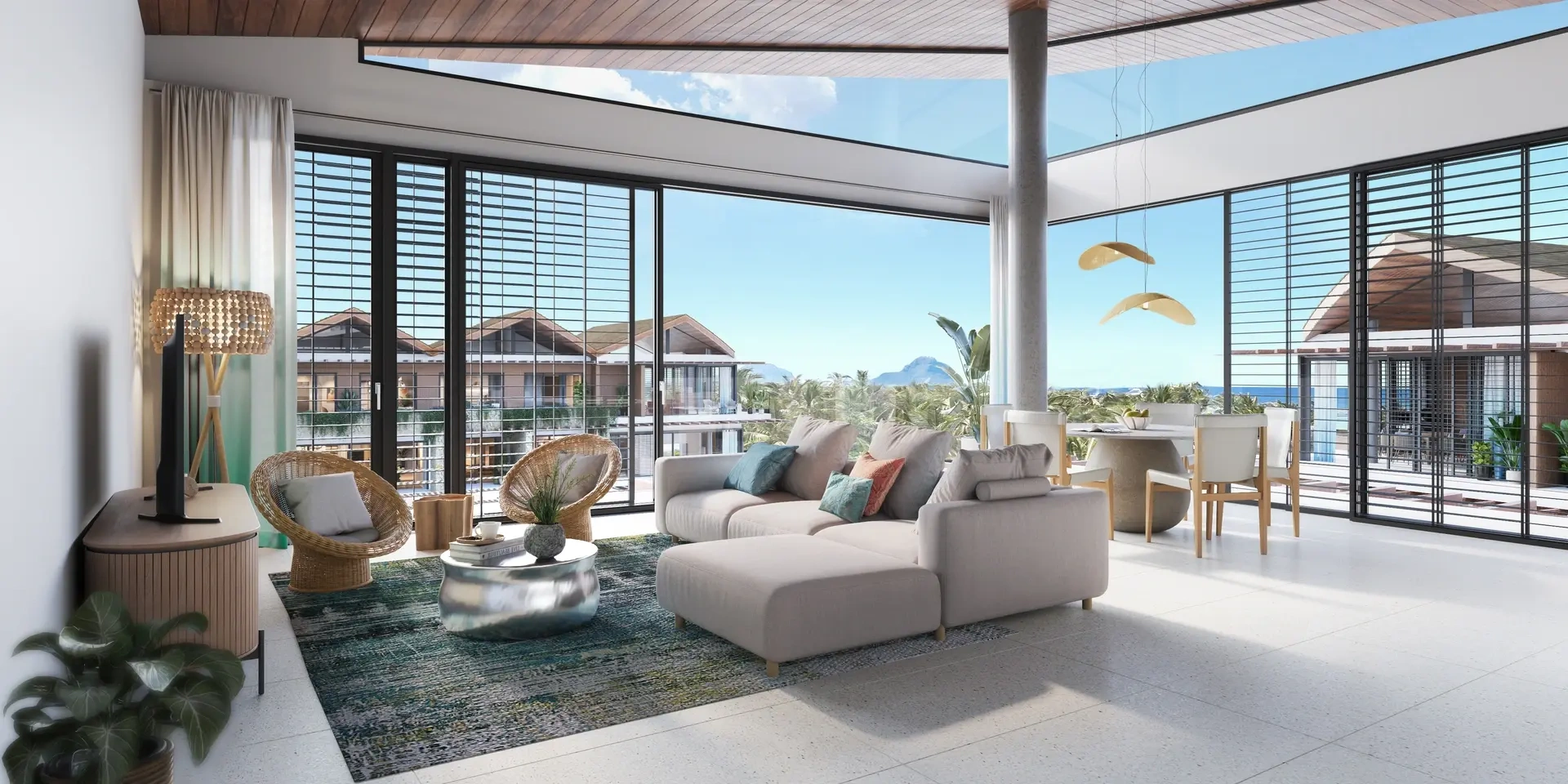 2 - verkauf wohnung meerblick flic en flac rivière noire mauritius