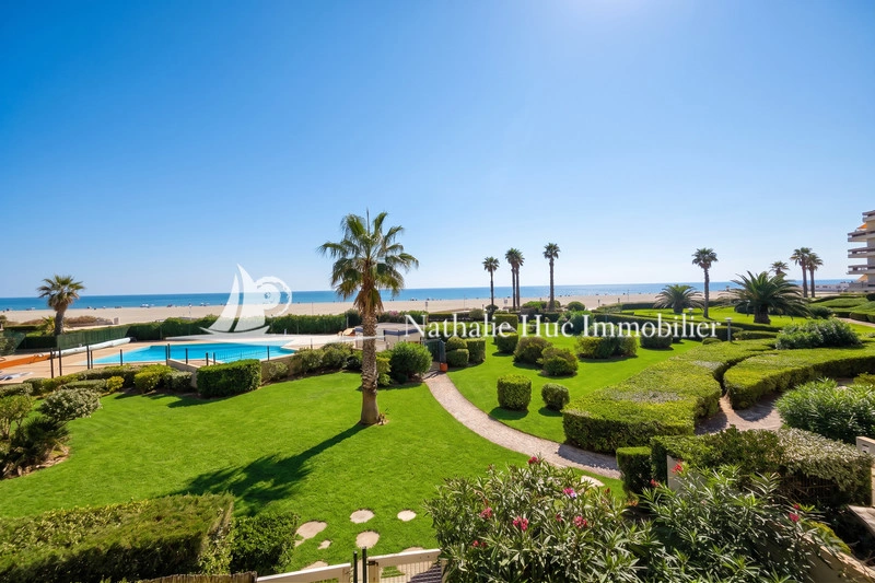 1 - venta apartamento vista al mar canet-en-roussillon pirineos orientales francia
