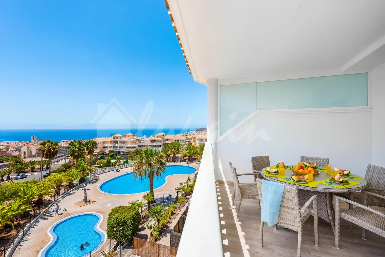 1 - vente appartement vue mer los cristianos ténérife - canaries espagne