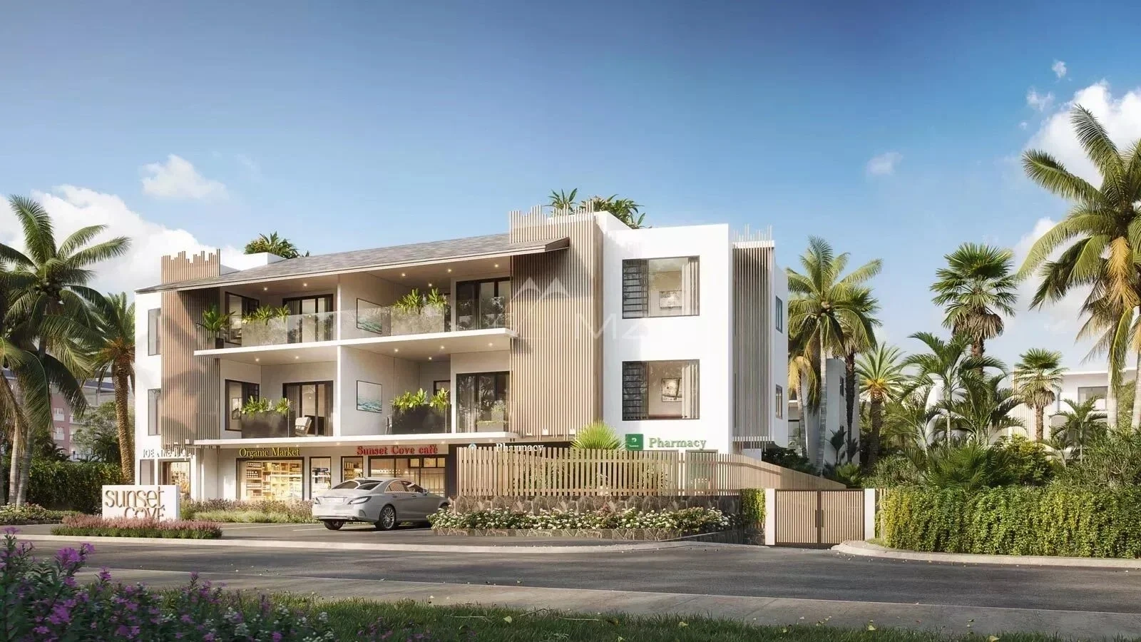 1 - vendita appartamento vista mare tamarin rivière noire mauritius