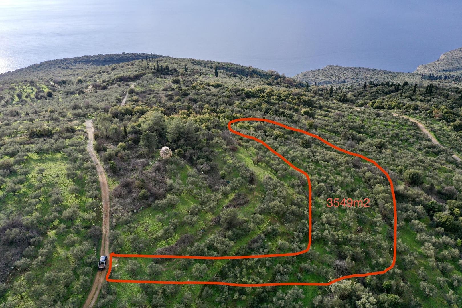 1 - sea view plot of land for sale in plátsa peloponnese greece