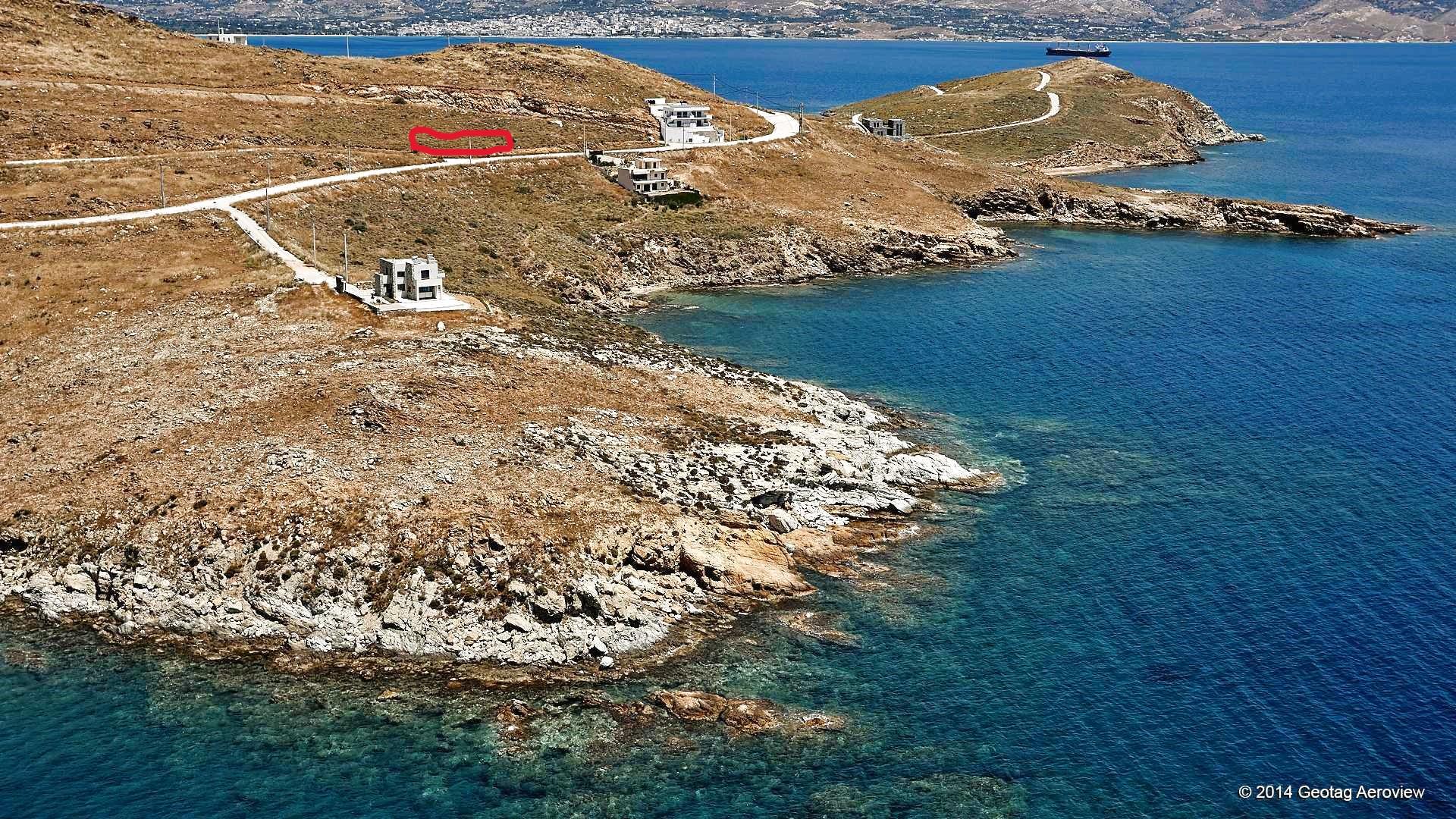 1 - venta terreno vista al mar kárystos grecia central grecia