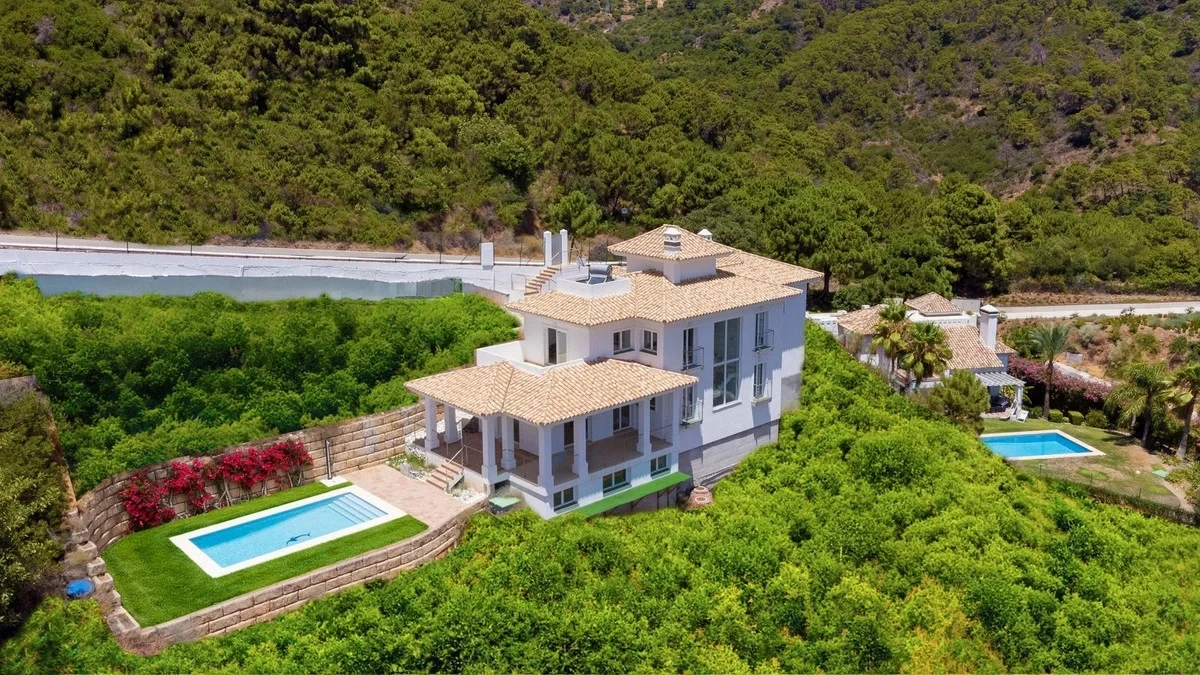 1 - verkauf haus meerblick benahavis - costa del sol andalusien spanien