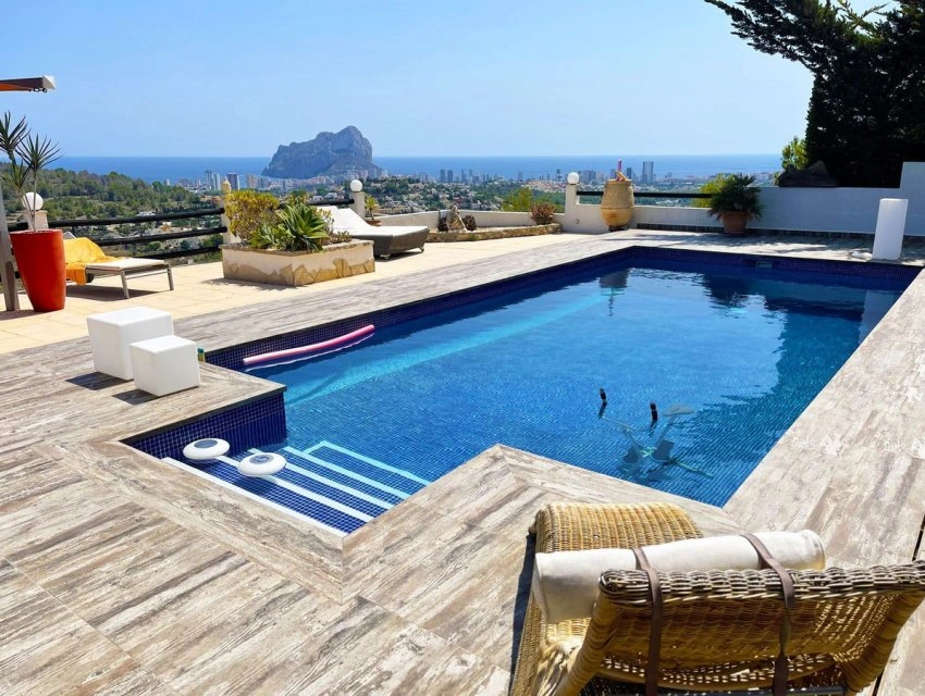 1 - vente villa vue mer calpe - costa blanca communauté valencienne espagne