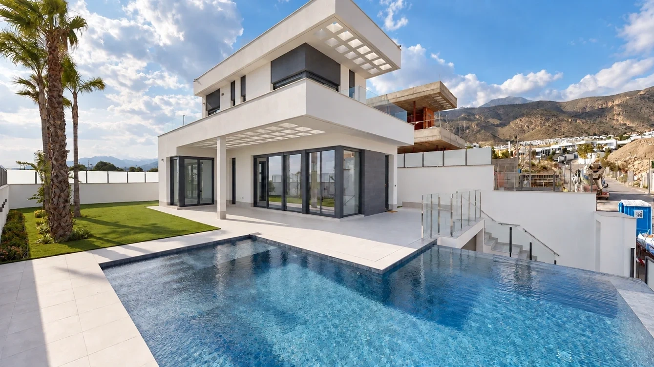 1 - venta casa vista al mar finestrat - costa blanca comunidad valenciana españa