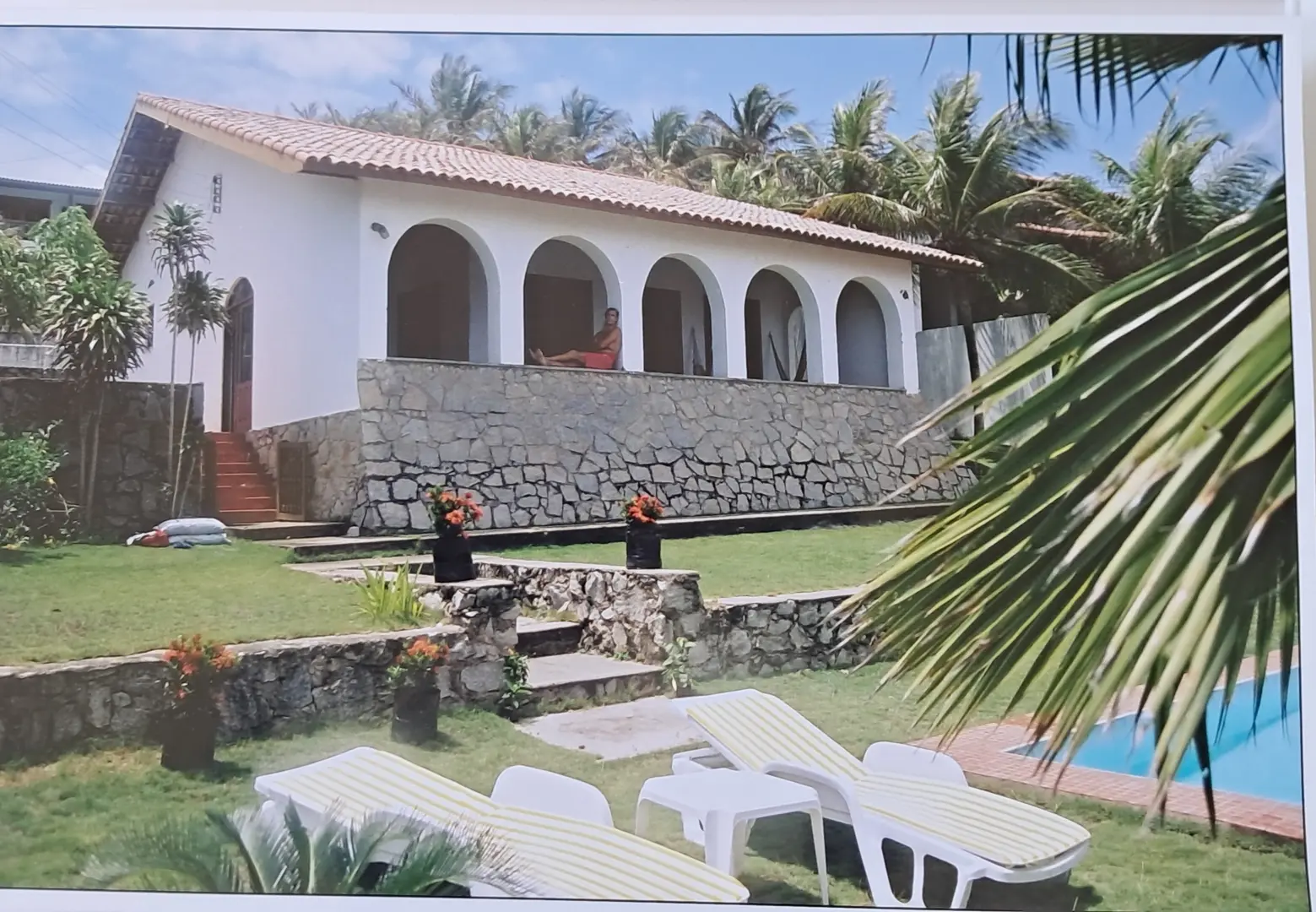 Casa vista mare con piscina