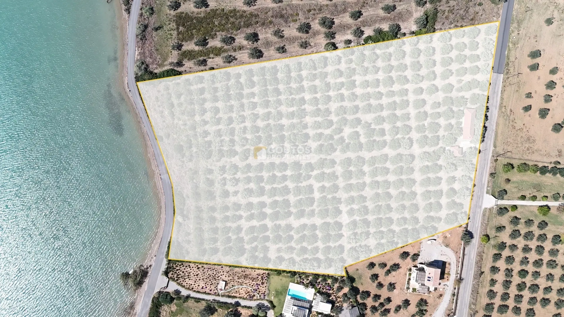 2 - sea view plot of land for sale in ákra ververoúda peloponnese greece