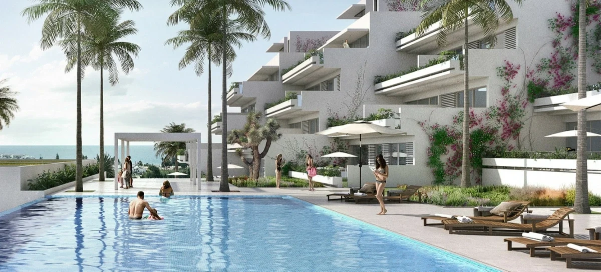 2 - продажа квартира вид моря estepona - costa del sol андалусия испания