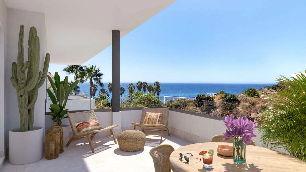 1 - verkoop appartement uitzicht op zee las lagunas de mijas andalusië spanje