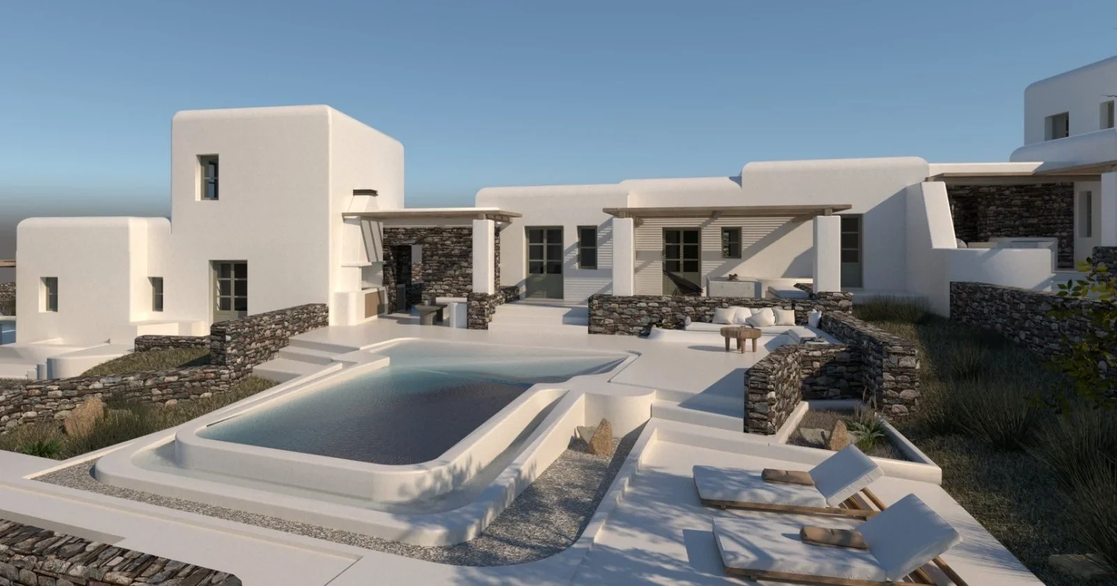 1 - venta villa vista al mar paros - cícladas egeo meridional grecia