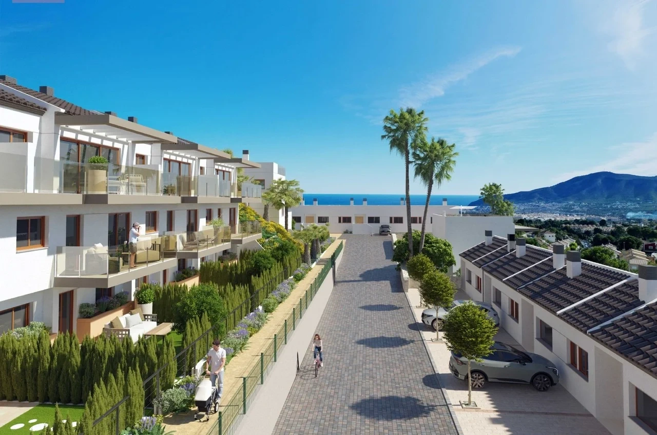 2 - sea view house for sale in la nucia - costa blanca valencian community spain