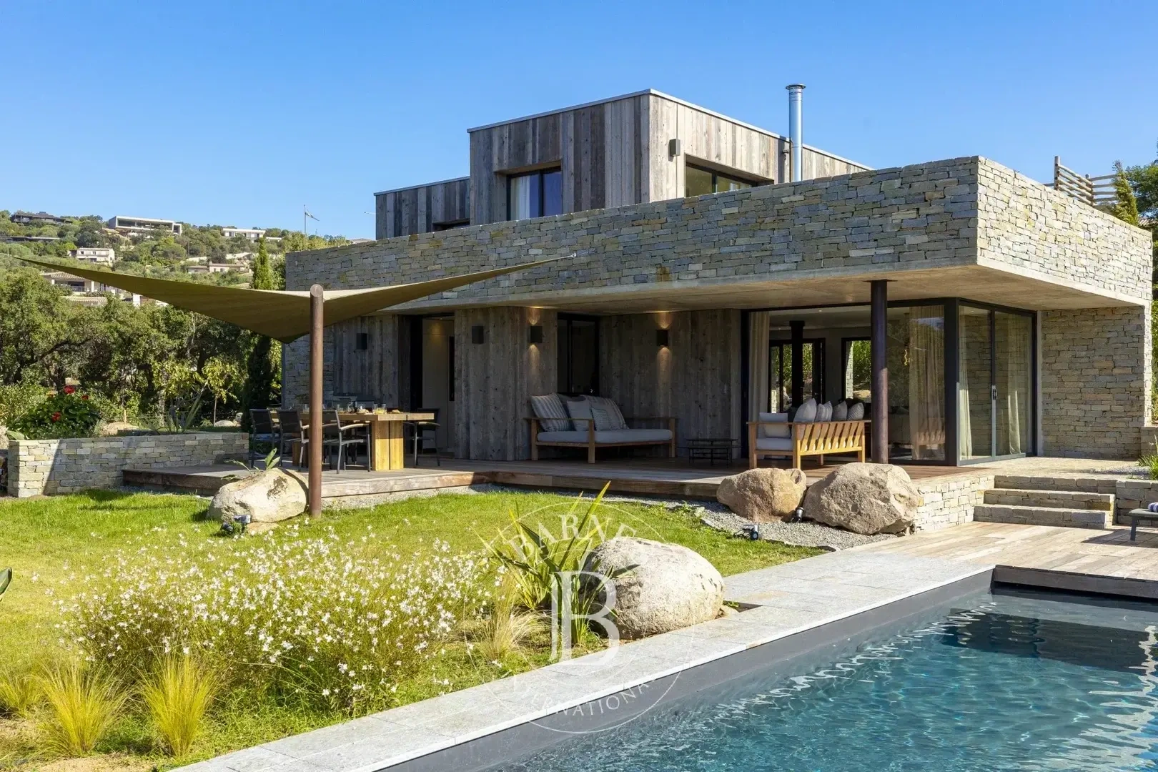 1 - сезонная аренда дом пляж пешком sainte-lucie-de-porto-vecchio корсика дю сюд франция