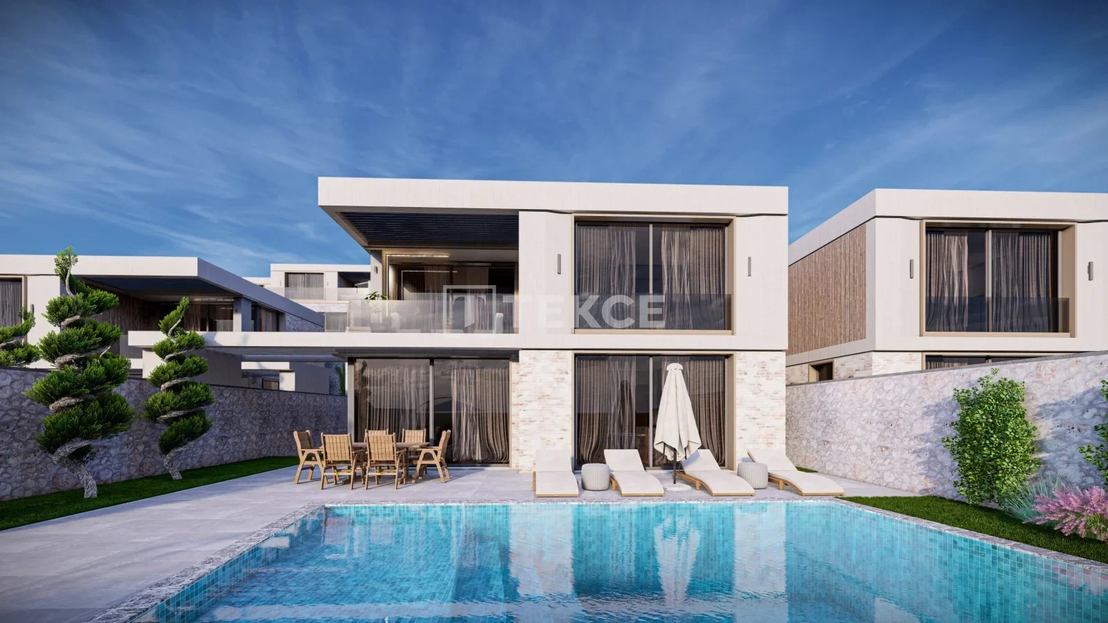 2 - vente maison vue mer kas antalya turquie