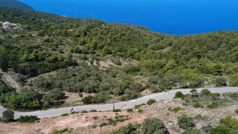 2 - verkoop terrein uitzicht op zee lefkada ionische eilanden griekenland