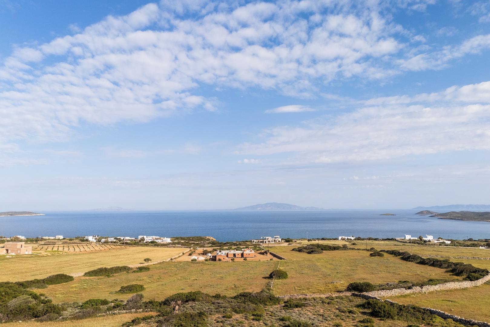 2 - vente terrain vue mer antiparos - cyclades egée méridionale grèce