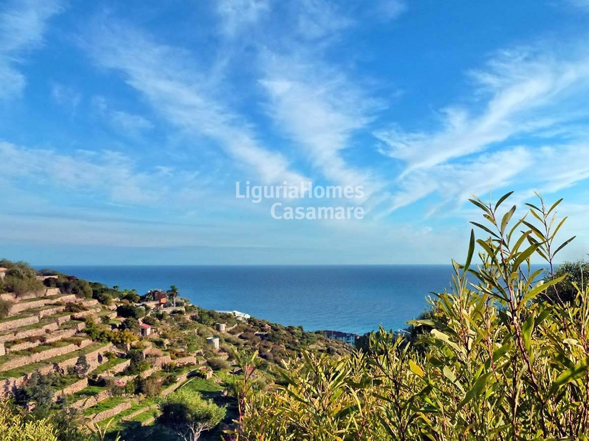 2 - venda casa vista de mar bordighera liguria itália