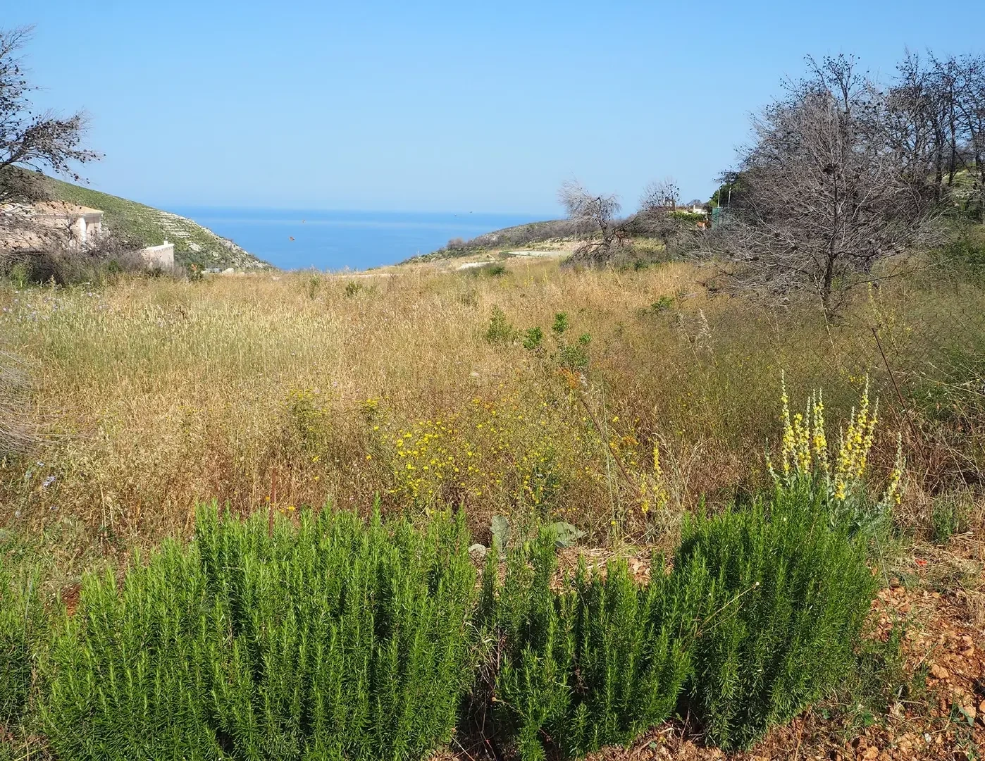 2 - sea view plot of land for sale in anafonítria ionian islands greece