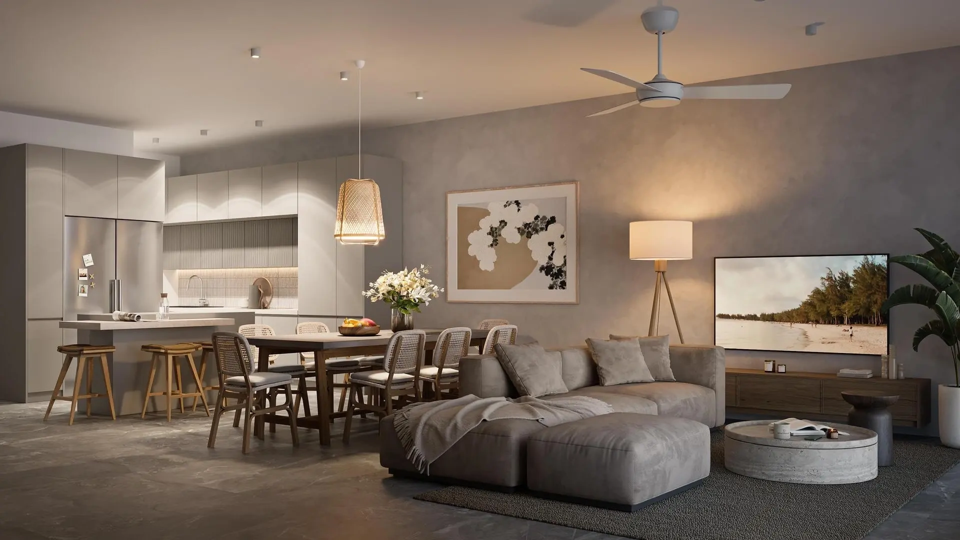 1 - venta apartamento vista al mar grand baie rivière du rempart mauricio