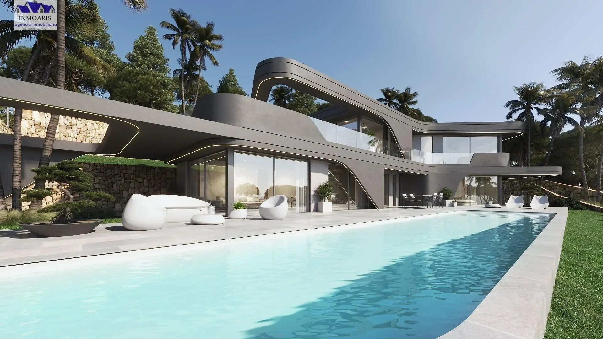 Casa vista de mar com terraco