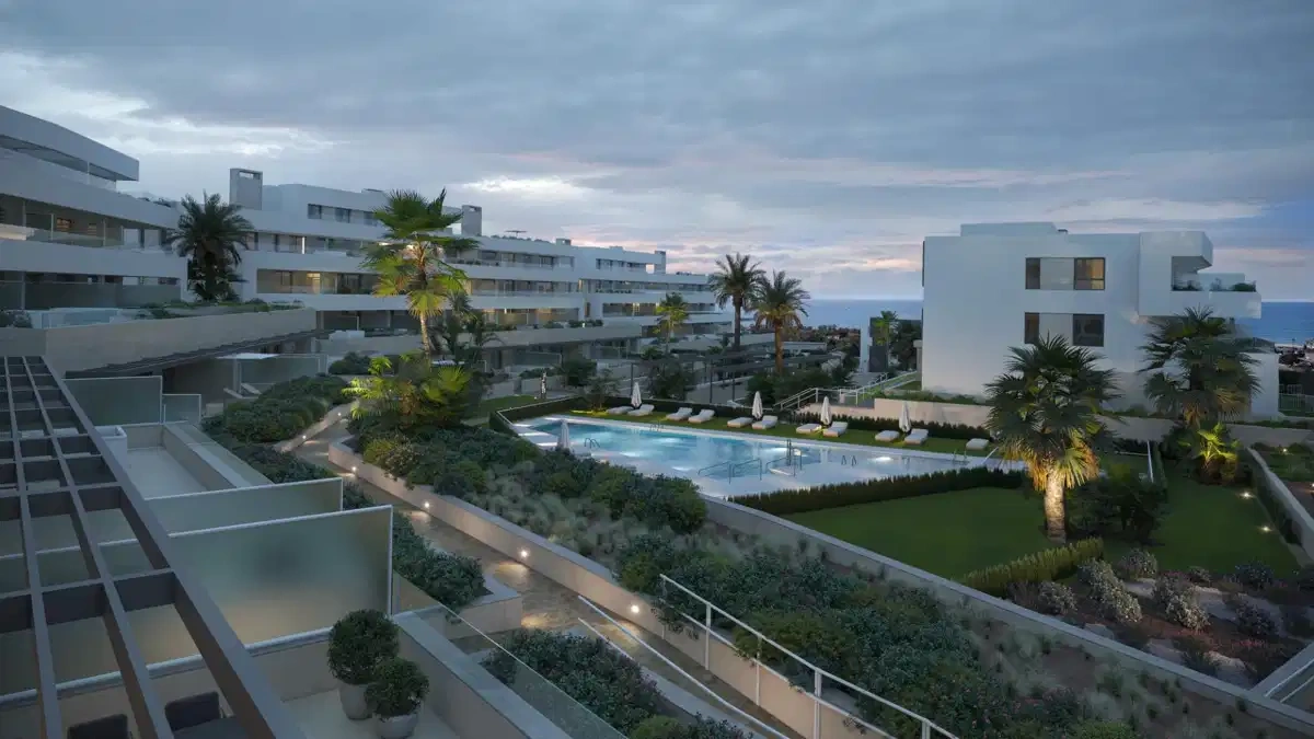 1 - venda apartamento vista de mar estepona - costa del sol andaluzia espanha