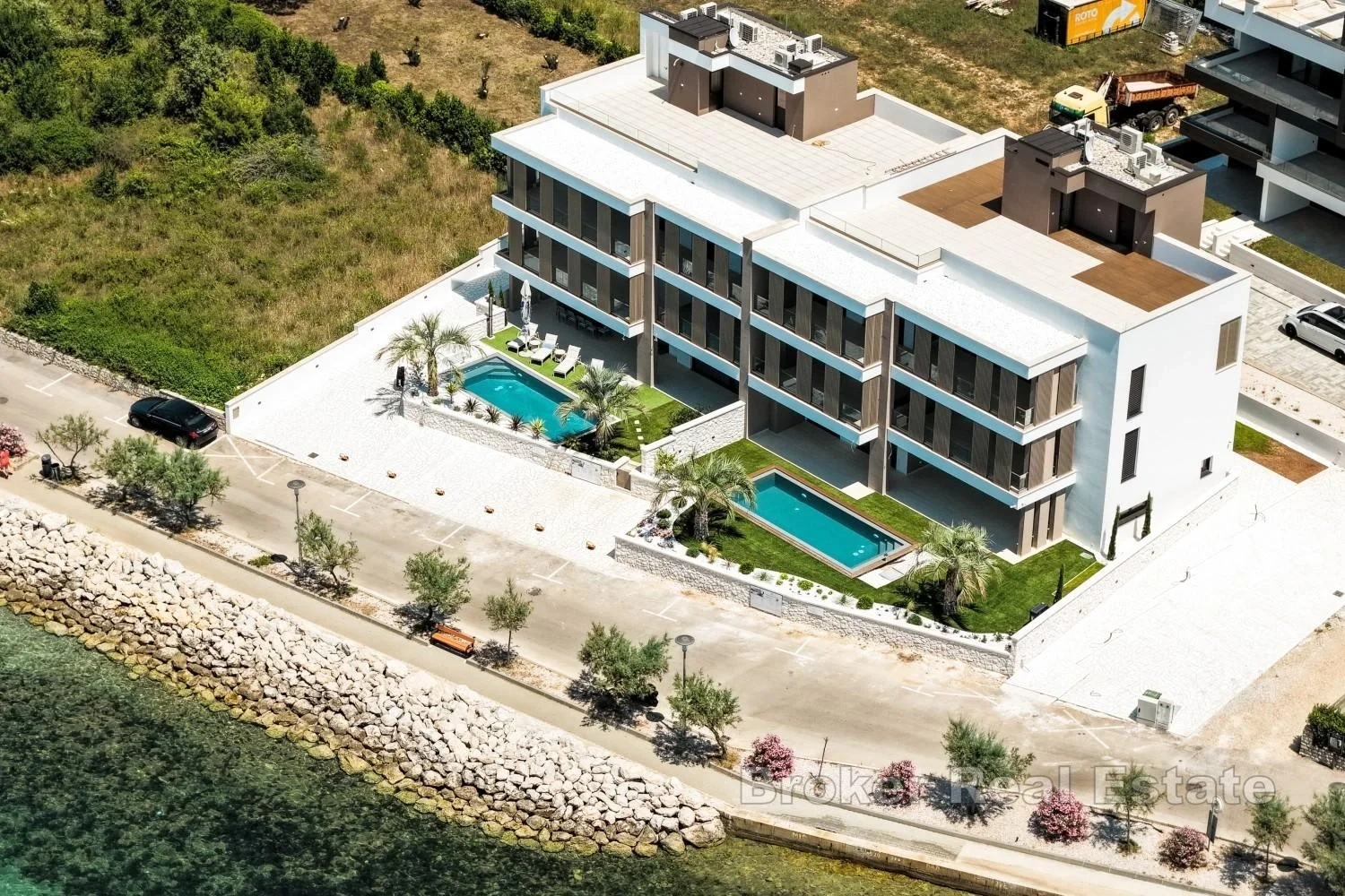 1 - продажа квартира вид моря zadar задарская хорватия