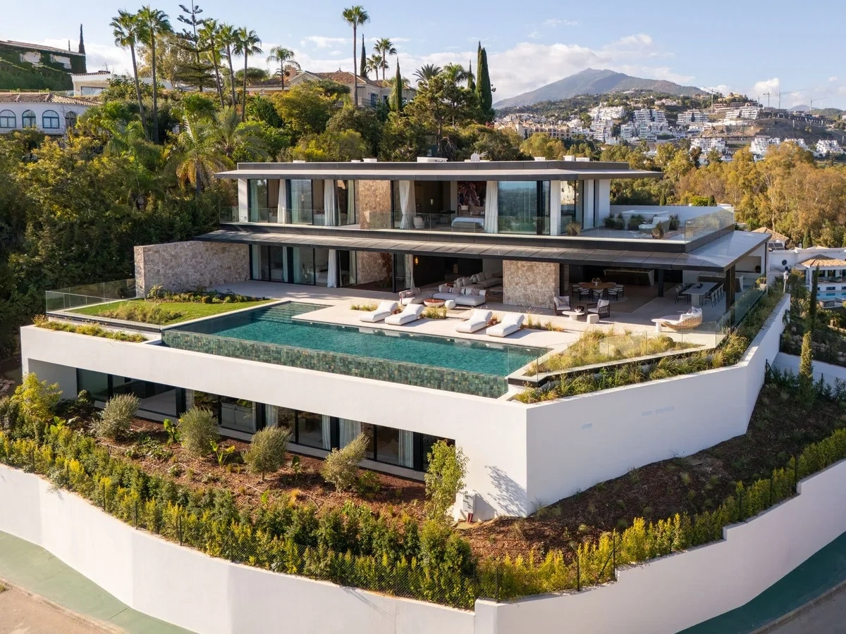 1 - verkauf haus meerblick benahavis - costa del sol andalusien spanien