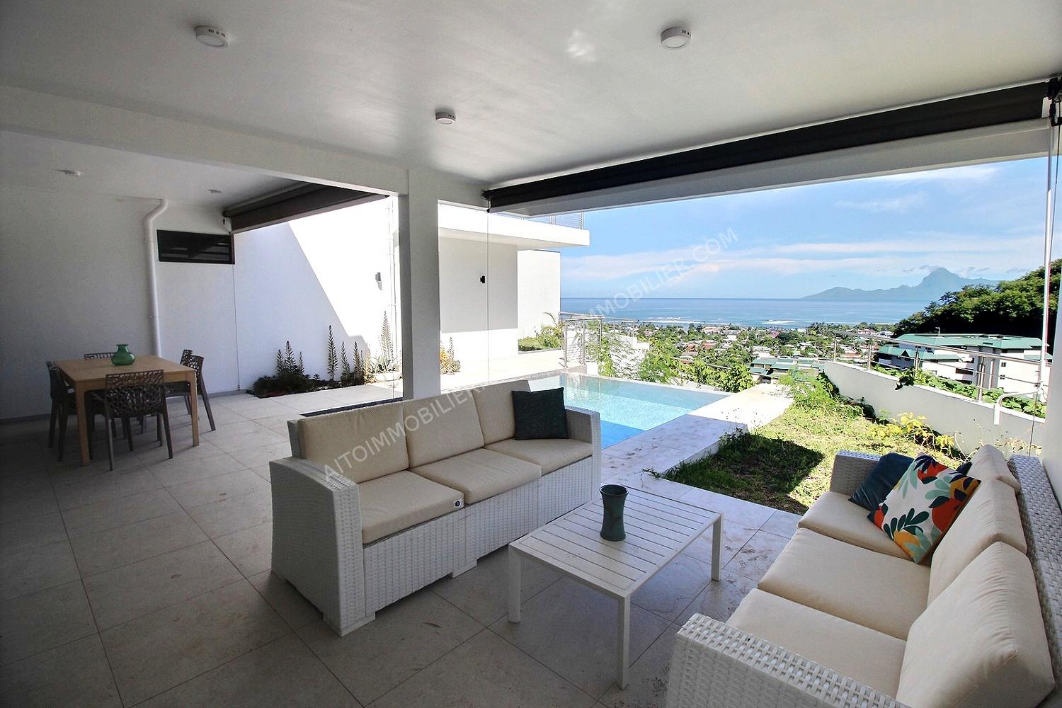 2 - venta casa vista al mar punaauia islas de barlovento polinesia francesa