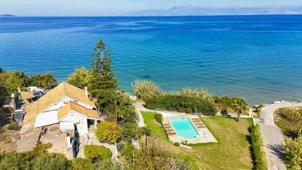 2 - sea view villa for sale in astrakerí ionian islands greece