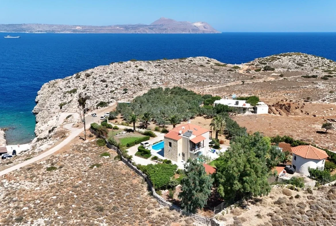 1 - venda casa frente ao mar kokkino chorio creta grécia