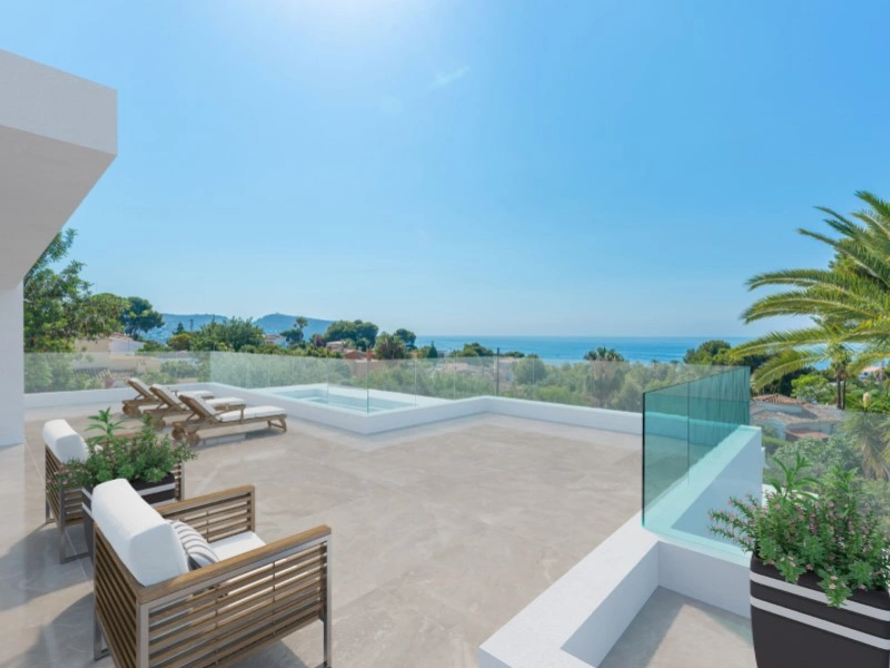 1 - sea view villa for sale in moraira - costa blanca valencian community spain