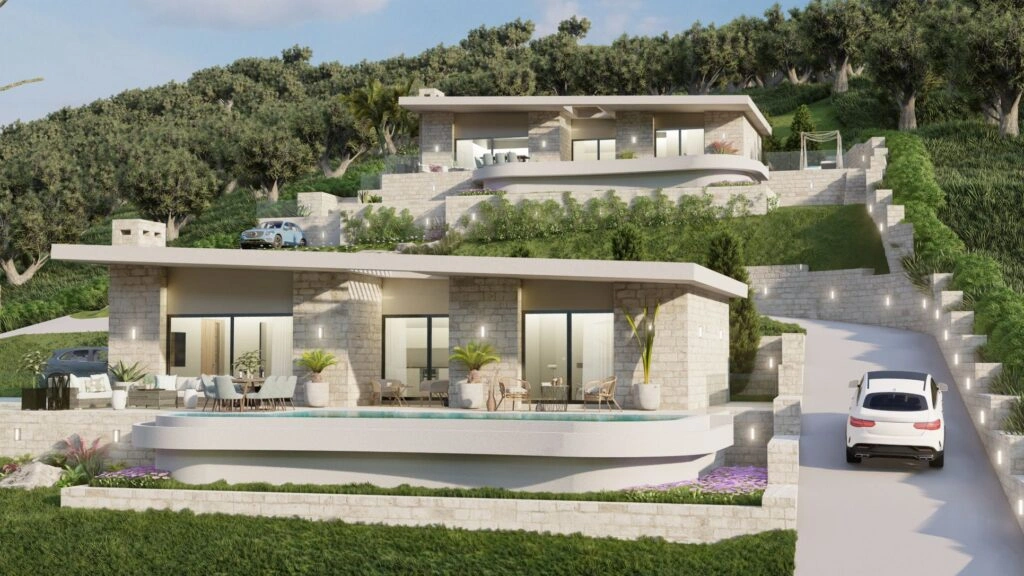 2 - sea view plot of land for sale in nissaki ionian islands greece