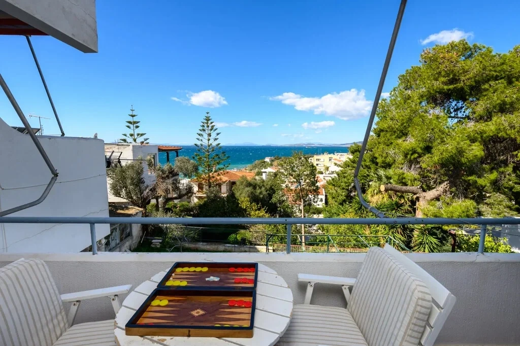 2 - sea view apartment for sale in saronida attica greece
