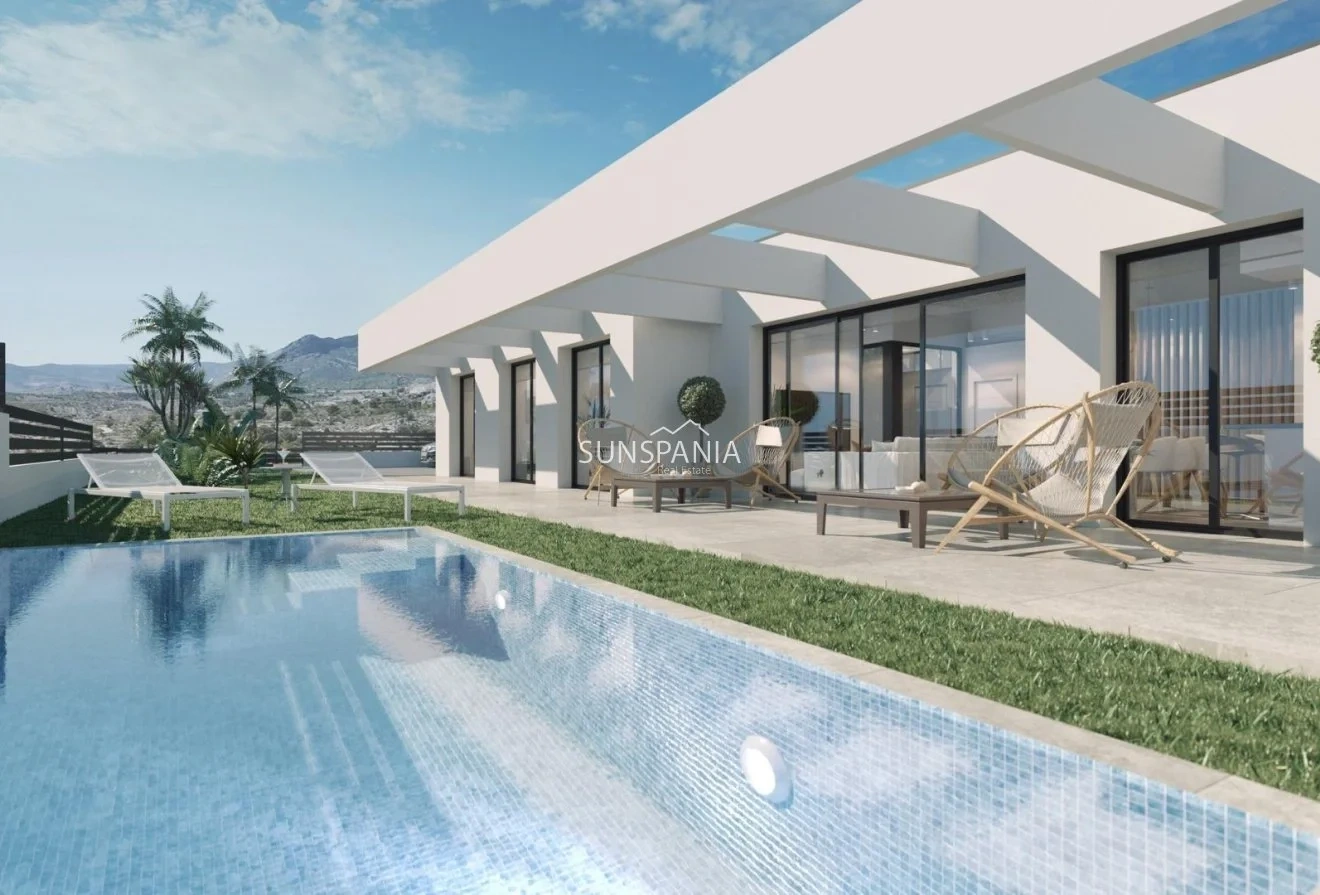 1 - verkoop huis uitzicht op zee finestrat - costa blanca valencian community spanje