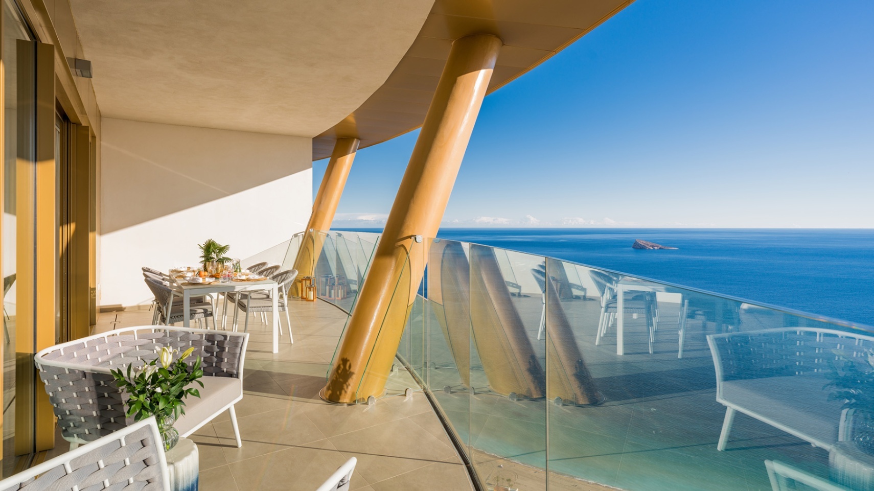 1 - venta apartamento vista al mar benidorm - costa blanca comunidad valenciana españa