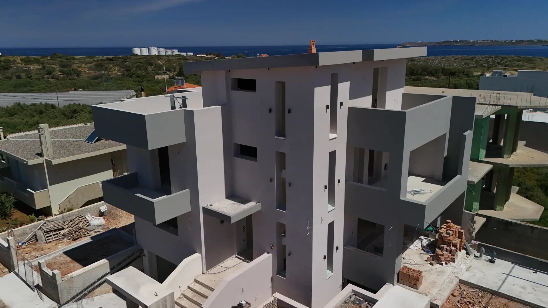 1 - vente maison vue mer ágios onoúfrios crète grèce
