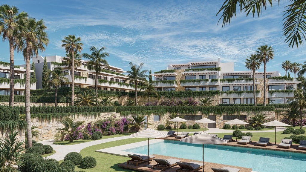 1 - venta apartamento vista al mar estepona - costa del sol andalucía españa