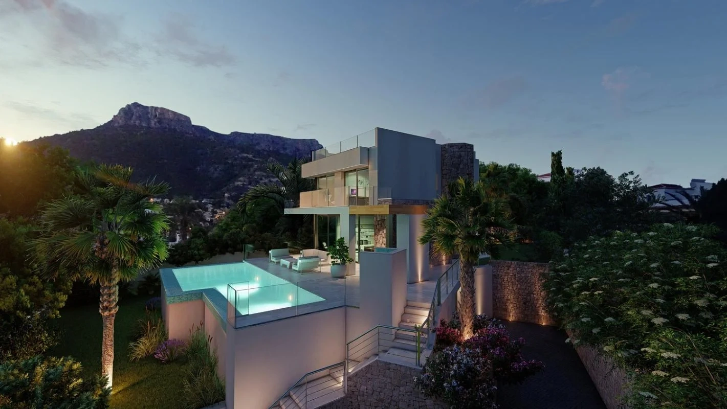 2 - vendita casa vista mare calpe - costa blanca comunità valenciana spagna