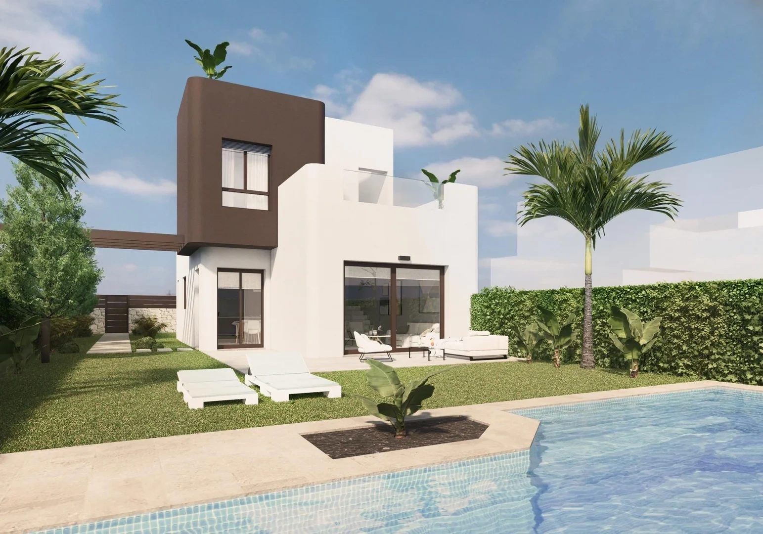 3 bedroom house with swimming pool